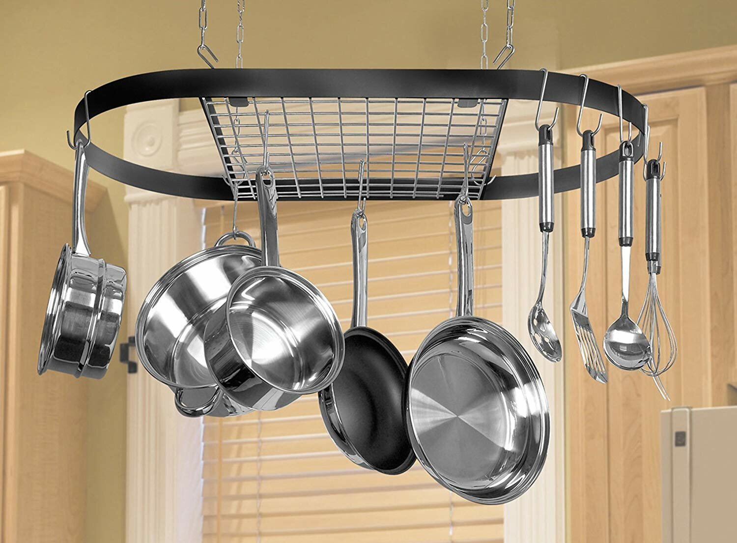 hanging pots and pans ideas