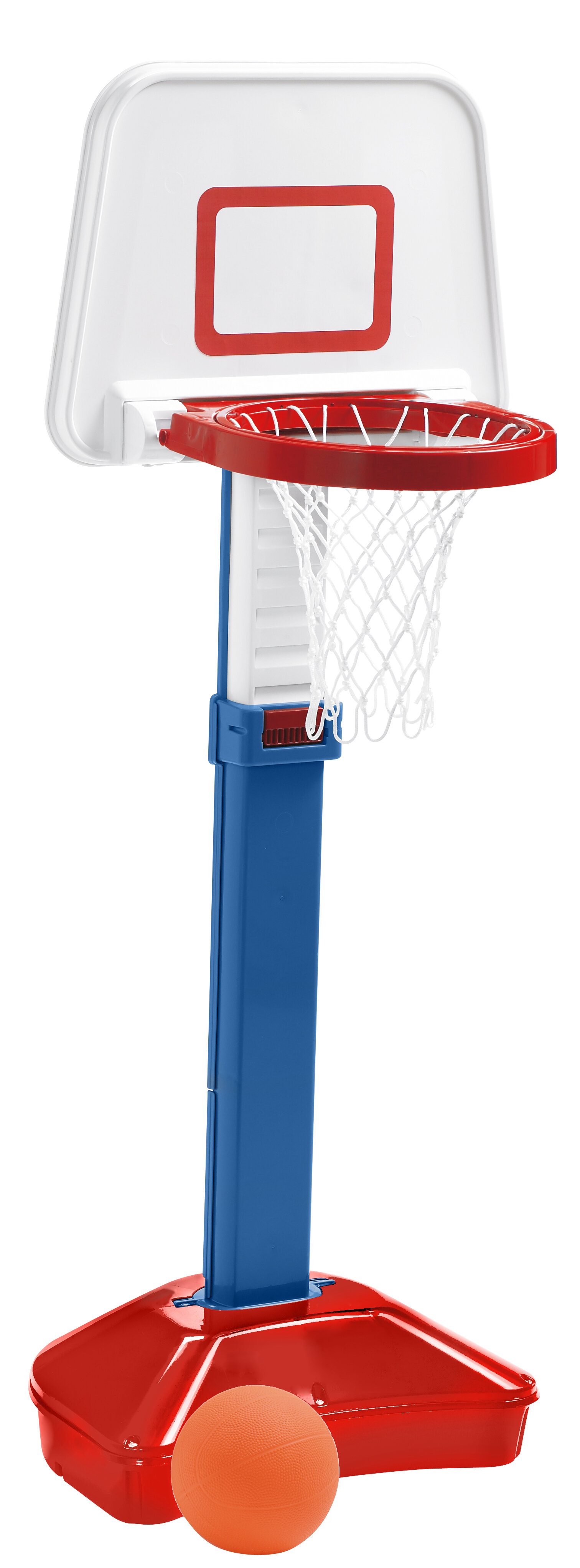 Height Adjustable 51.5'' Outdoor Toddler Basketball Hoop (Ball Included)