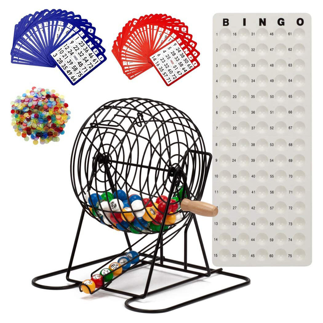 500 Professional 3/4 inch Yellow Bingo Game Chips