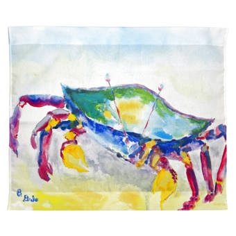 Highland Dunes Polyester Colorful Fiddler Crab Wall Hanging Wayfair