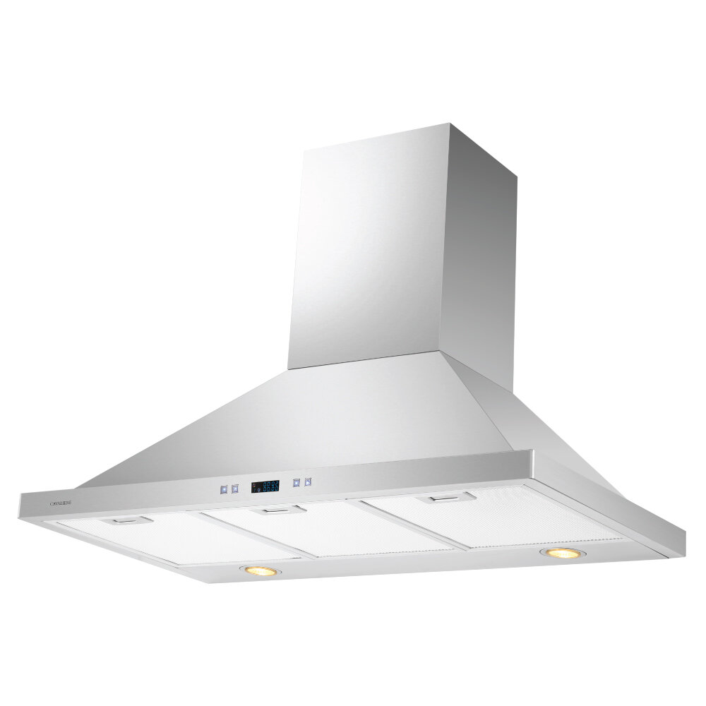 Cavaliere 36 900 Cfm Convertible Wall Mount Range Hood Reviews Wayfair