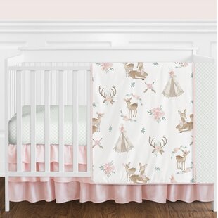 antler crib bedding