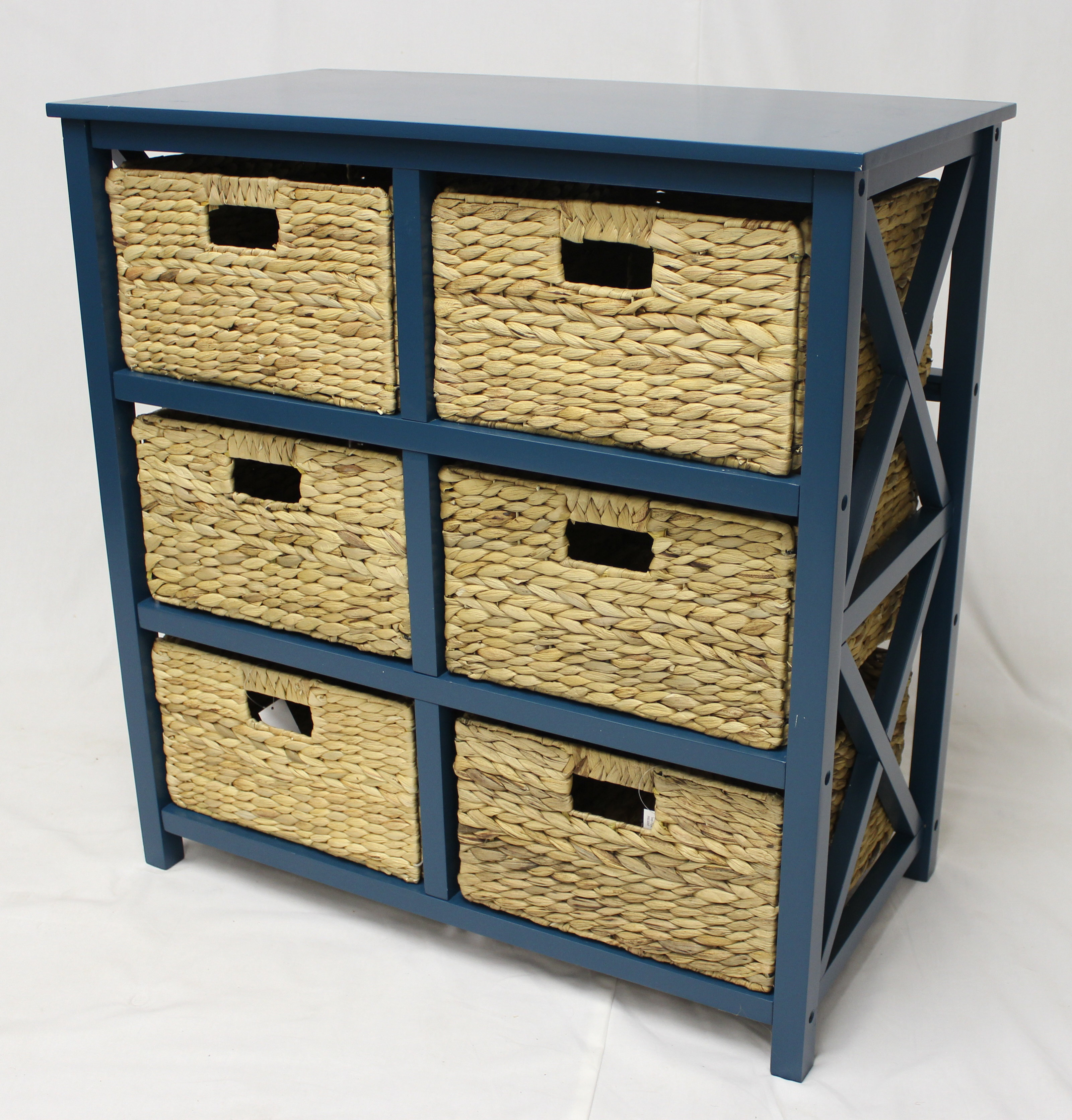 Highland Dunes Overstreet 3 Tier X Side Storage Accent Chest