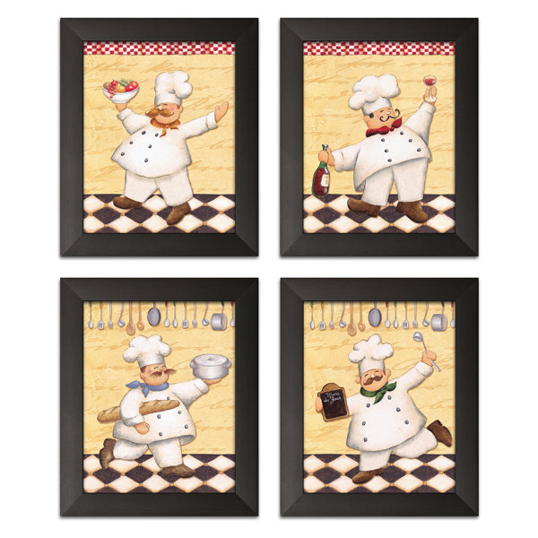 Fat Chef Kitchen Wall Art