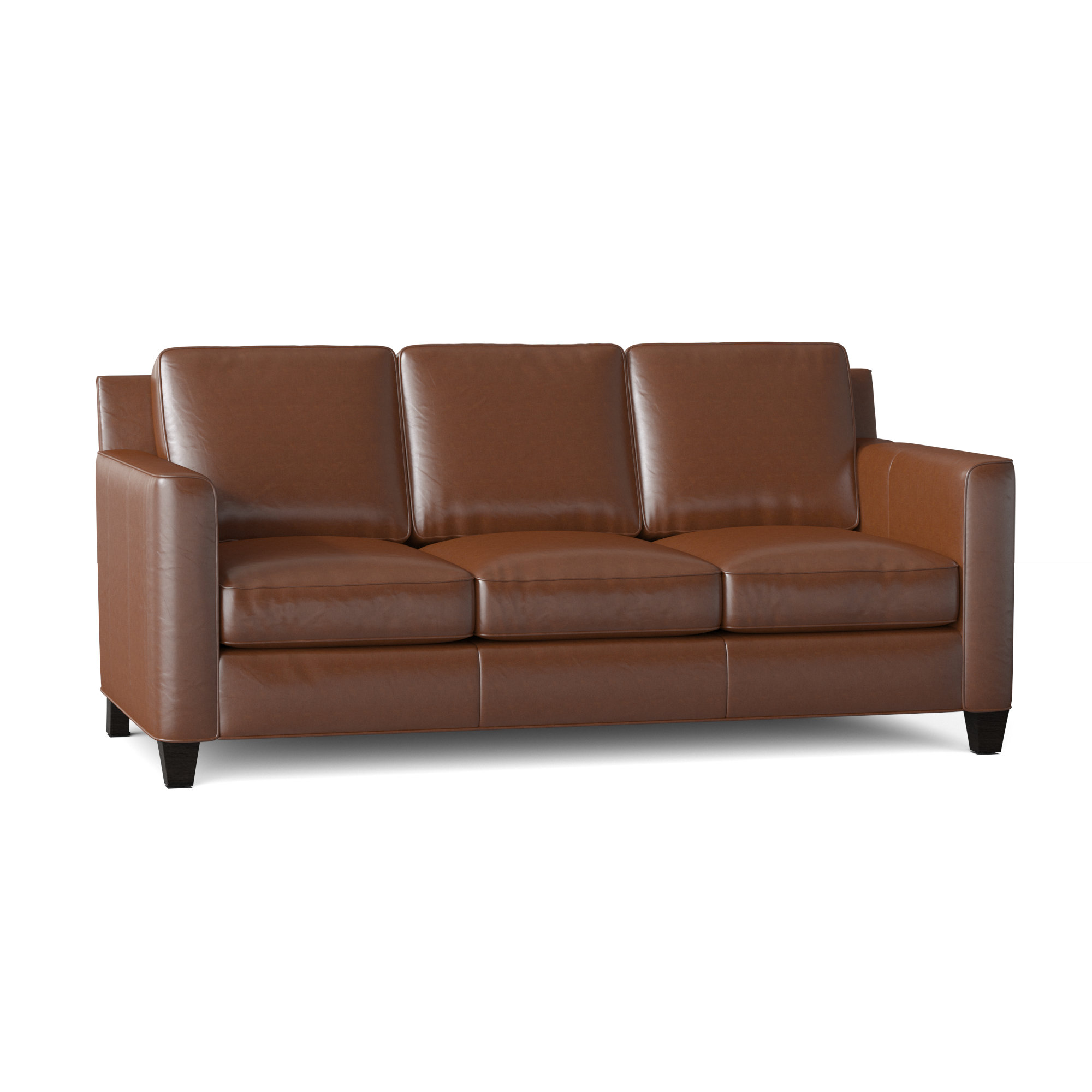 BradingtonYoung Yorba 76'' Leather Sofa Wayfair