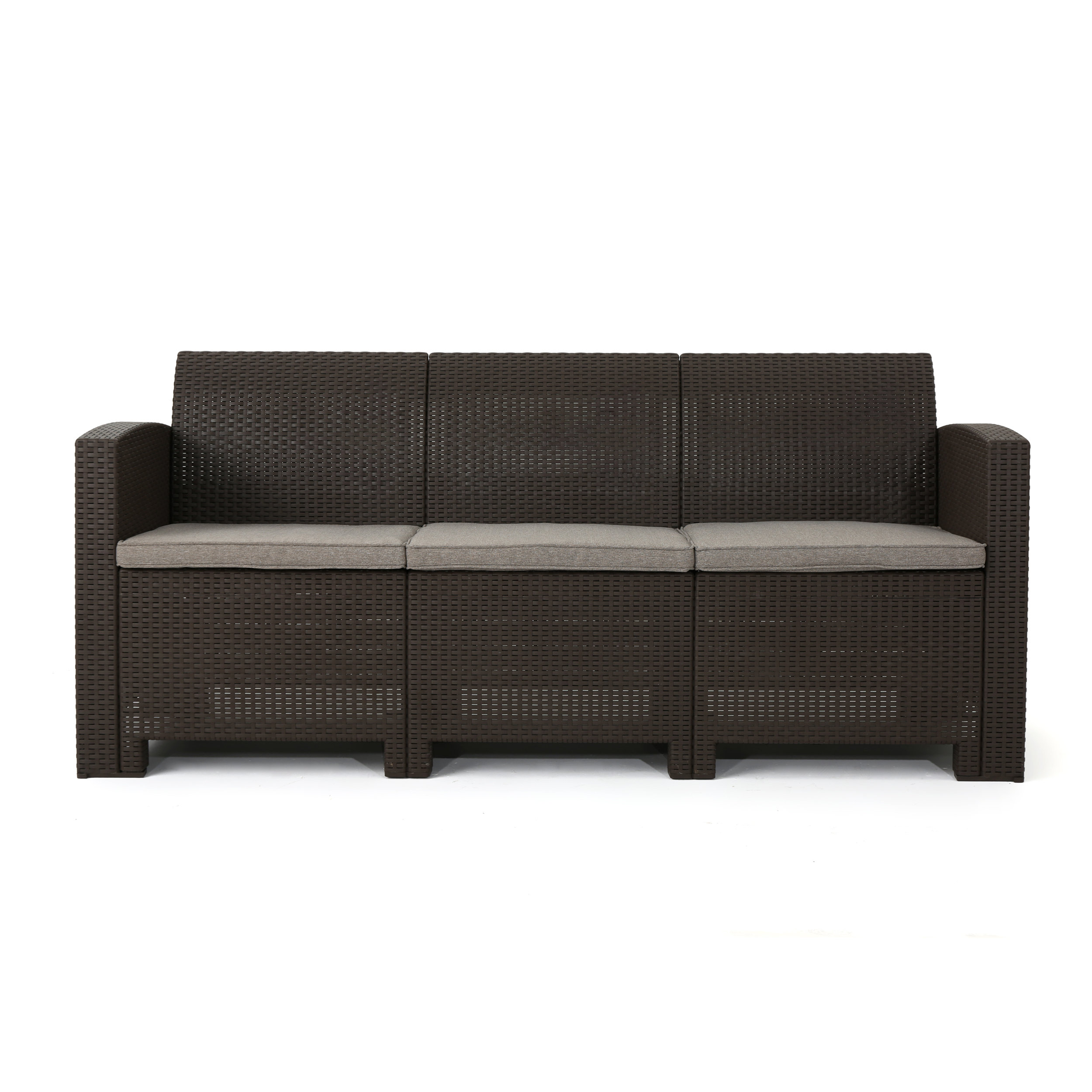 Yoselin Patio Sofa With Cushions Reviews Allmodern