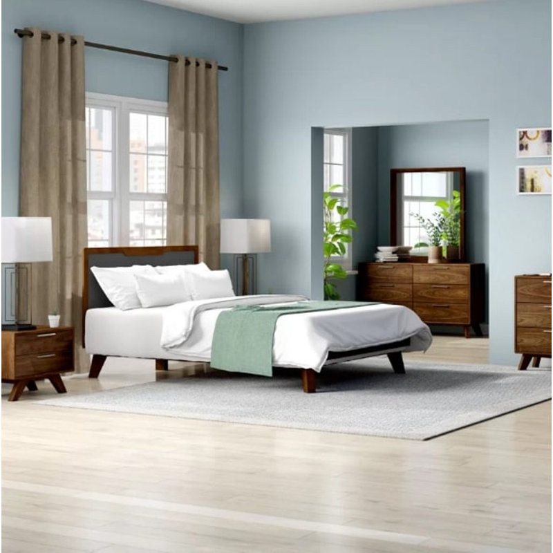 Allmodern Ronan Platform 5 Piece Bedroom Set Reviews Wayfair