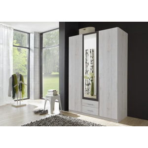 Drehtürenschrank Skate, 198 cm H x 135 cm B x 5..