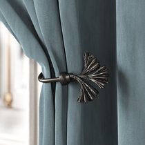 2x Flower Alloy Home Curtain Holdback Wall Tie Back Hooks Hanger Holder Tren #MI 