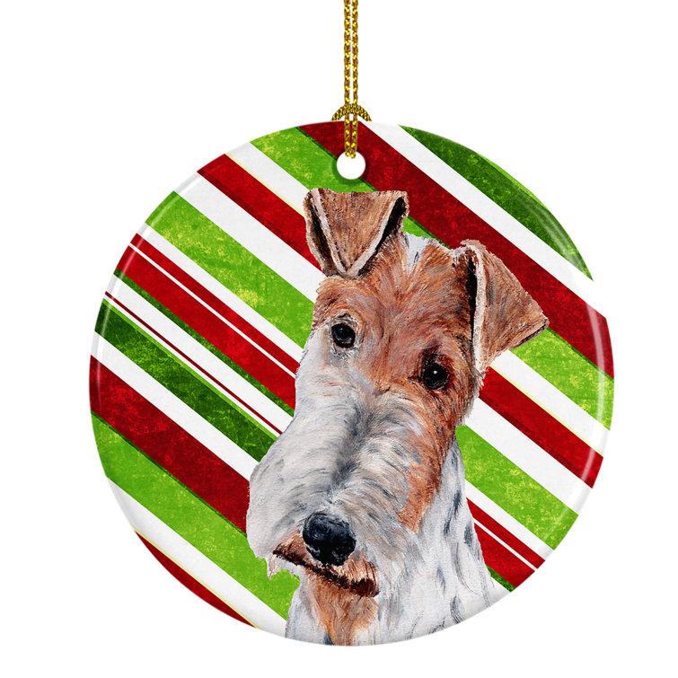 fox terrier ornaments