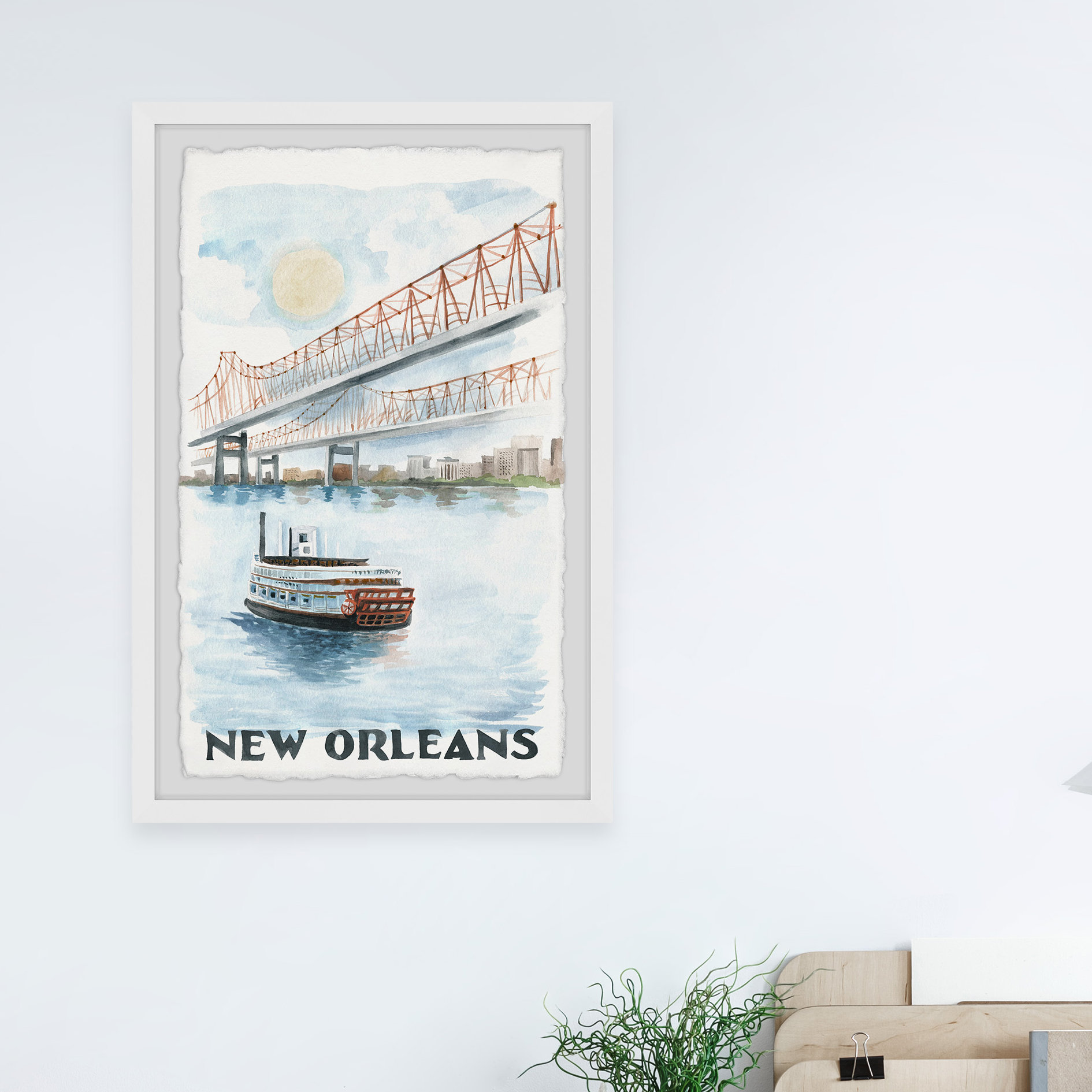 Breakwater Bay New Orleans Sunlight By - Picture Frame Painting 