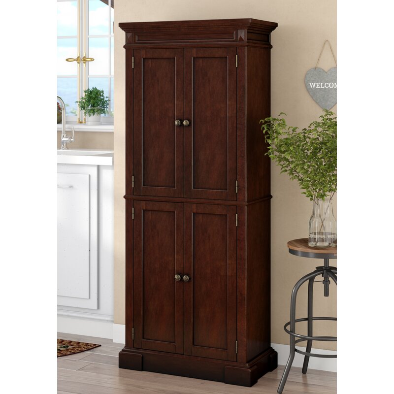 August Grove Collette 72 Kitchen Pantry Reviews Wayfair