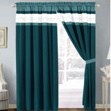Striped Teal Curtains Drapes You Ll Love In 2021 Wayfair