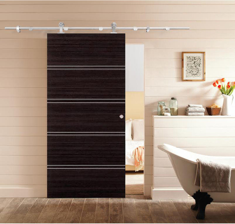 Calhome Top Mount Sliding Standard Single Track Barn Door Hardware Kit Reviews Wayfair