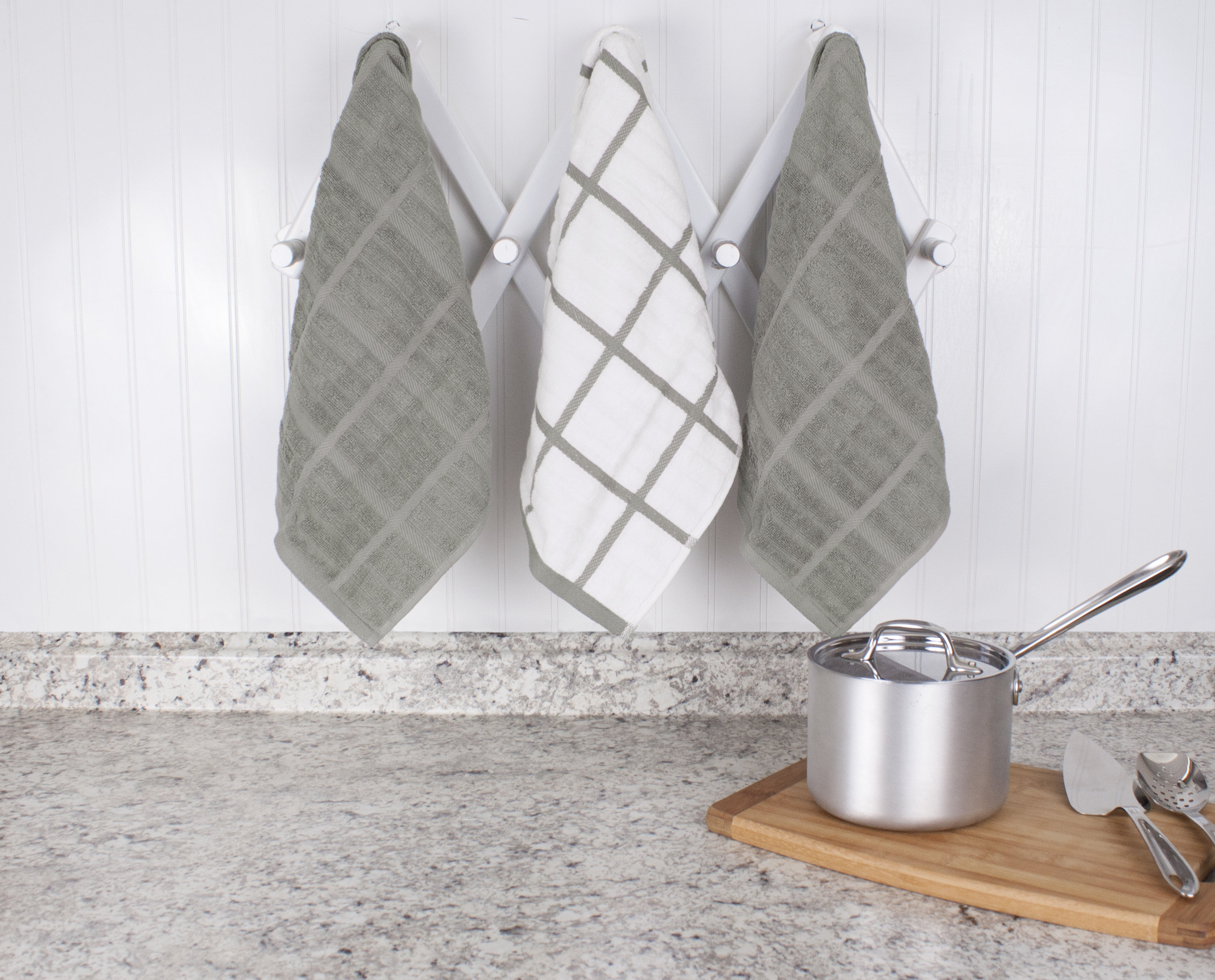 All Clad Check Woven Tea Towel Reviews Joss Main All Clad Check Woven Tea Towel
