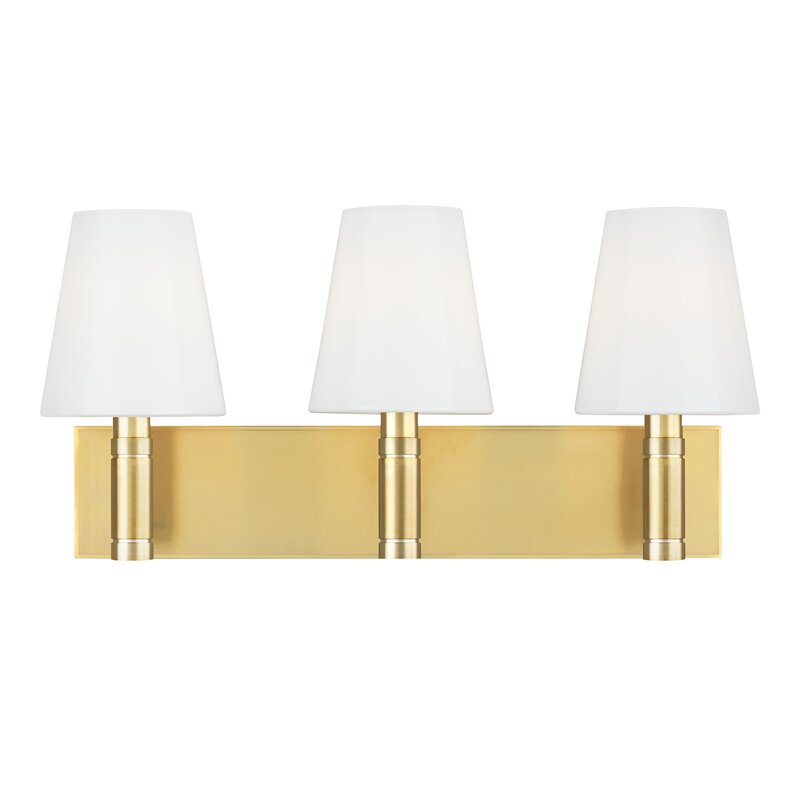 Tob By Thomas O Brien Beckham 3 Light Dimmable Vanity Light Perigold