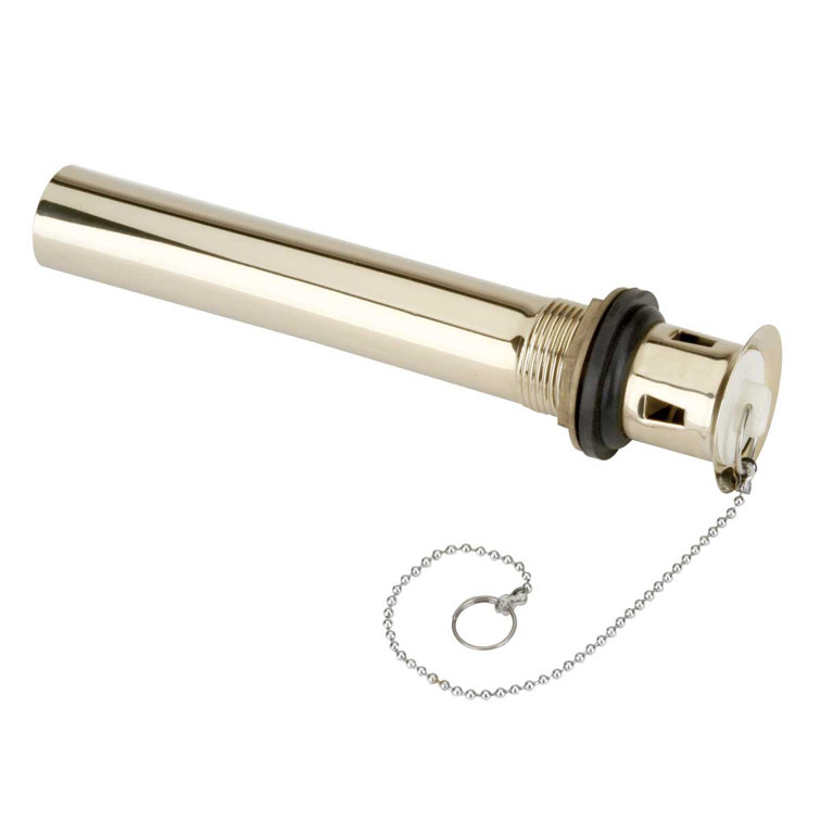 Pull out Chain and Plug Bathroom Kitchen Sink Drain with Overflow