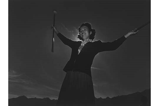 Buyenlarge Baton Practice Florence Kuwata By Ansel Adams Photographic Print Wayfair