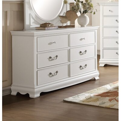 Muhammad 6 Drawer Double Dresser Alcott Hill