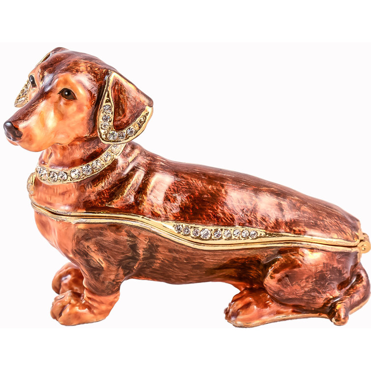 dachshund trinket box