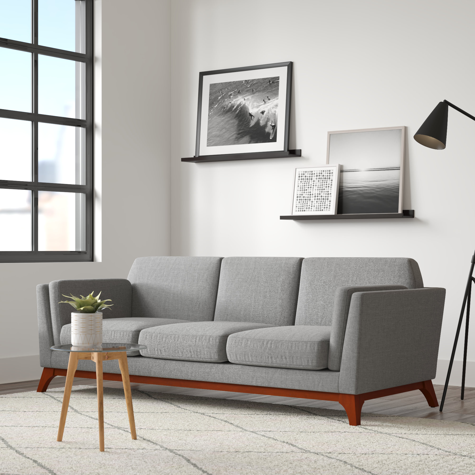 Foundstone™ Cusco 83.5'' Upholstered Sofa & Reviews Wayfair