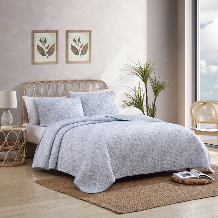 Tommy Bahama | Bakers Bluff Collection | Comforter Set - 100% Cotton,  Ultra-Soft  Breathable, Reversible Bedding with Matching Shams, Queen  3v3geseJ85, 布団、寝具 - www.pci.edu.pe