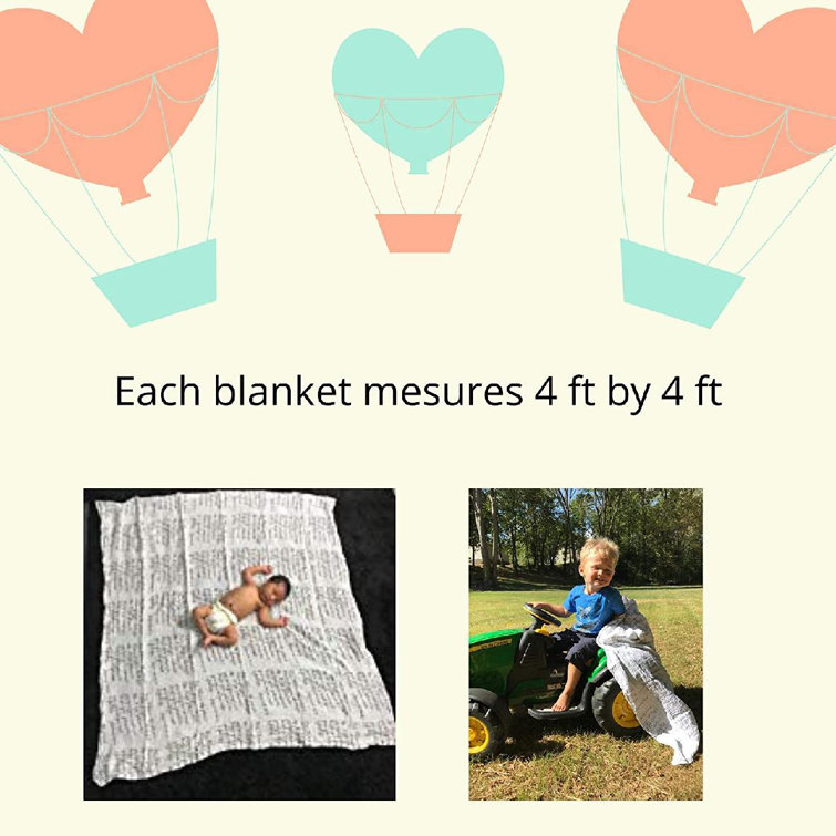 extra large receiving blankets