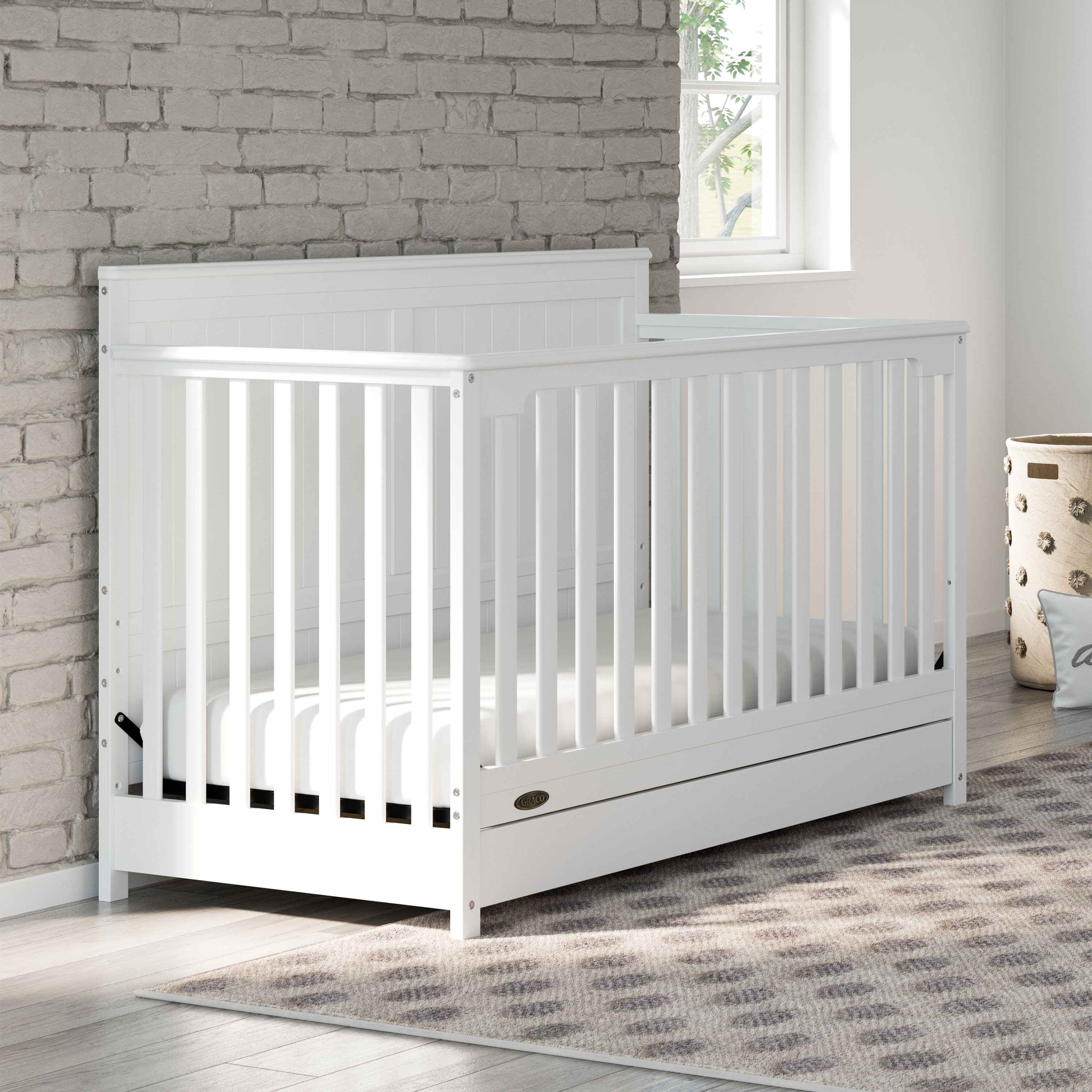 Graco Hadley 4 In 1 Convertible Crib Reviews Wayfair Ca