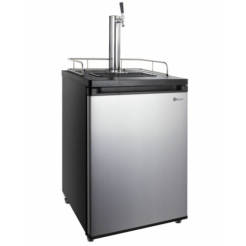 Kegco 5 6 Cu Ft Single Tap Commercial Grade Full Size Kegerator