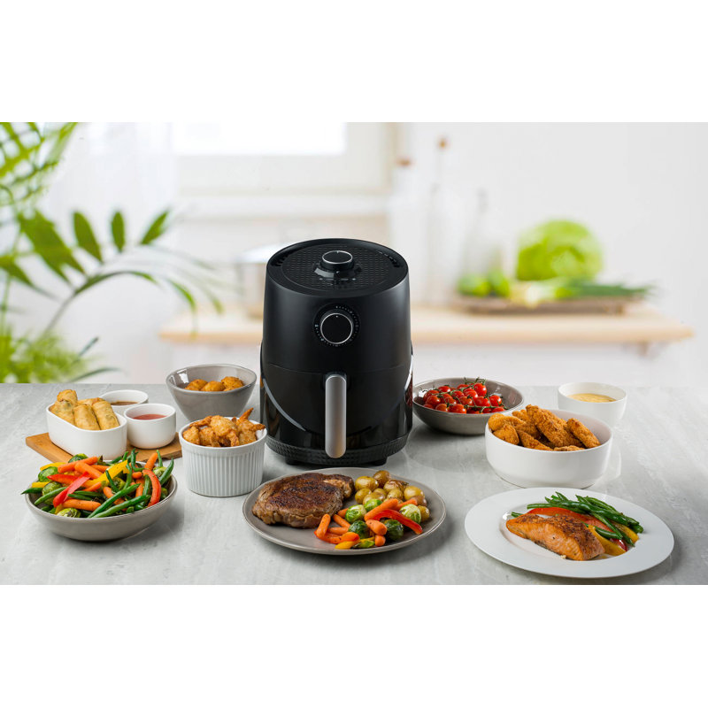 Aria Air Fryers Aria 2 8 Liter Polytetrafluoroethylene Free Ceramic Premium Air Fryer With Extended Recipe Book Including Vegan Keto Options Reviews Wayfair aria 2 8 liter polytetrafluoroethylene free ceramic premium air fryer with extended recipe book including vegan keto options