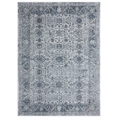 Arafath Power Loom Gray Rug Bloomsbury Market Rug Size: Rectangle 7'10