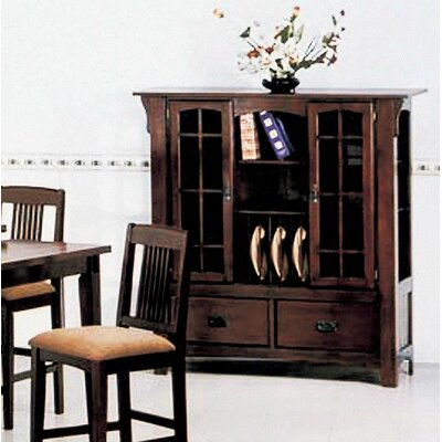 Tillotson Curio Cabinet Charlton Home