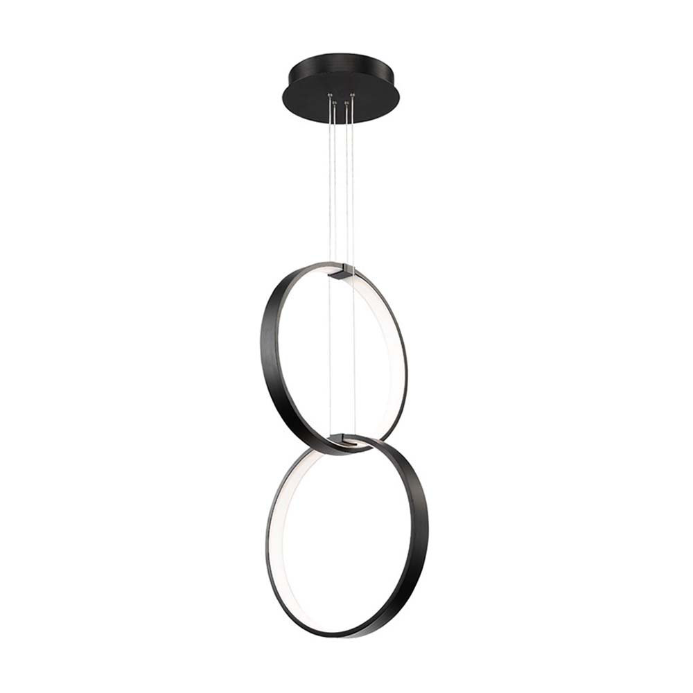 Modern Forms Rings 2 Light Unique Statement Geometric Chandelier Perigold