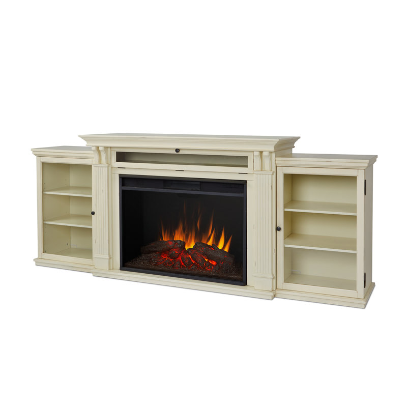 Real Flame Grand Tv Stand For Tvs Up To 88 Inches With Fireplace