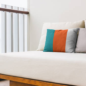 August Grove Murphree Pumpkin With Sunflowers Wool Throw Pillow Wayfair