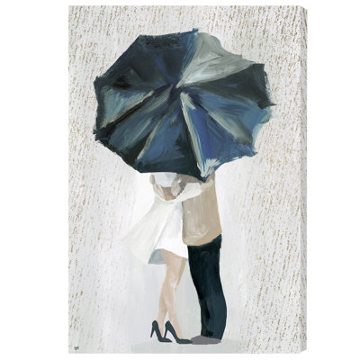 Rain Print on Canvas Latitude Run Size 36 H x 24 W x 15 D