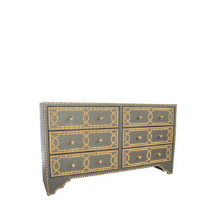 Marla 6 Drawer Double Dresser by House of Hampton