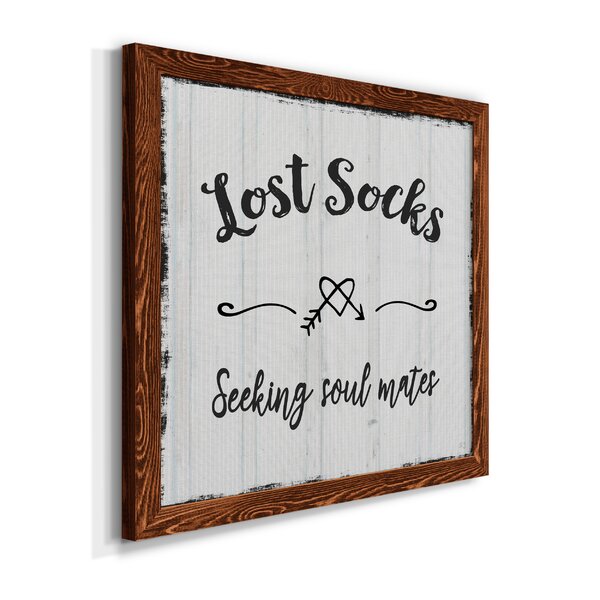 Proudly Made in USA Stupell Industries Olde Lost Socks Detective Service Wall Plaque Art
