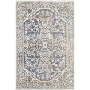 Rhodes Gray/Blue Area Rug