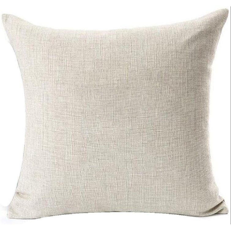Textured Cotton Linen Toss Throw Pillow Case Cushion Cover Home Decor 18"x18" 