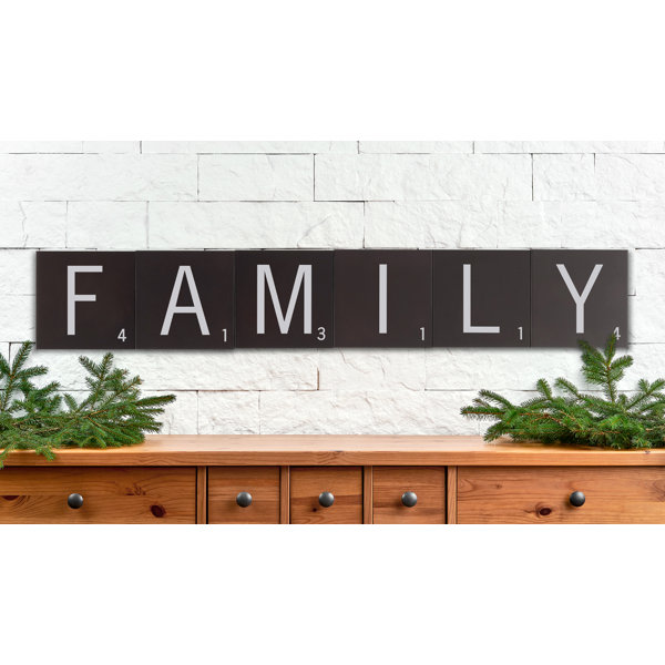 Scrabble Letters Wall Decor Wayfair