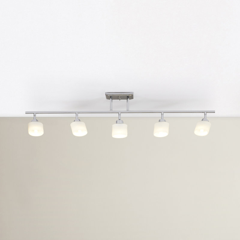 Wade Logan Moody 5 Light Track Lighting Kit Reviews Wayfair Moody 5 Light Track Lighting Kit
