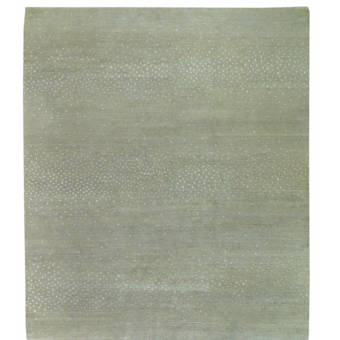 Tufenkian Kaibab Striped Hand Knotted Wool Peppercorn Rug Wayfair