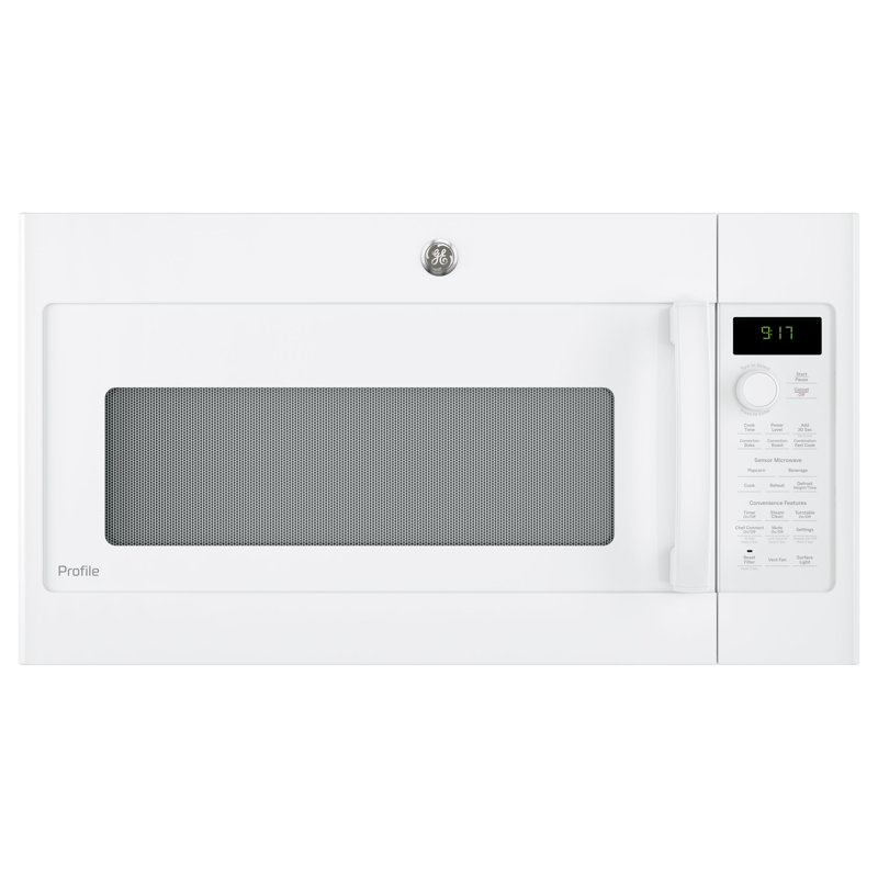 Ge Profile 30 1 7 Cu Ft Over The Range Convection Microwave With Sensor Cooking Reviews Wayfair