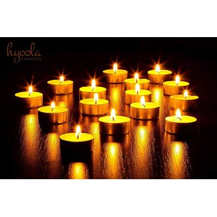 1/24pc Flickering LED Tealights with Timer Candles Flameless Light Party Decor h 