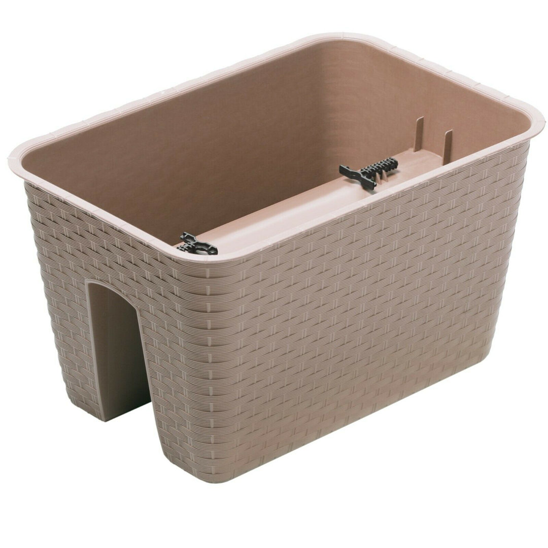 Elburn Plastic Balcony Planter