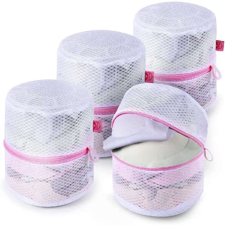 4 Pack Mesh Laundry Bags Small Large Wash Bag for Bra Delicates Lingerie Good 