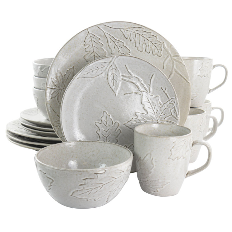 Benhard 16 Piece Dinnerware Set, Service for 4