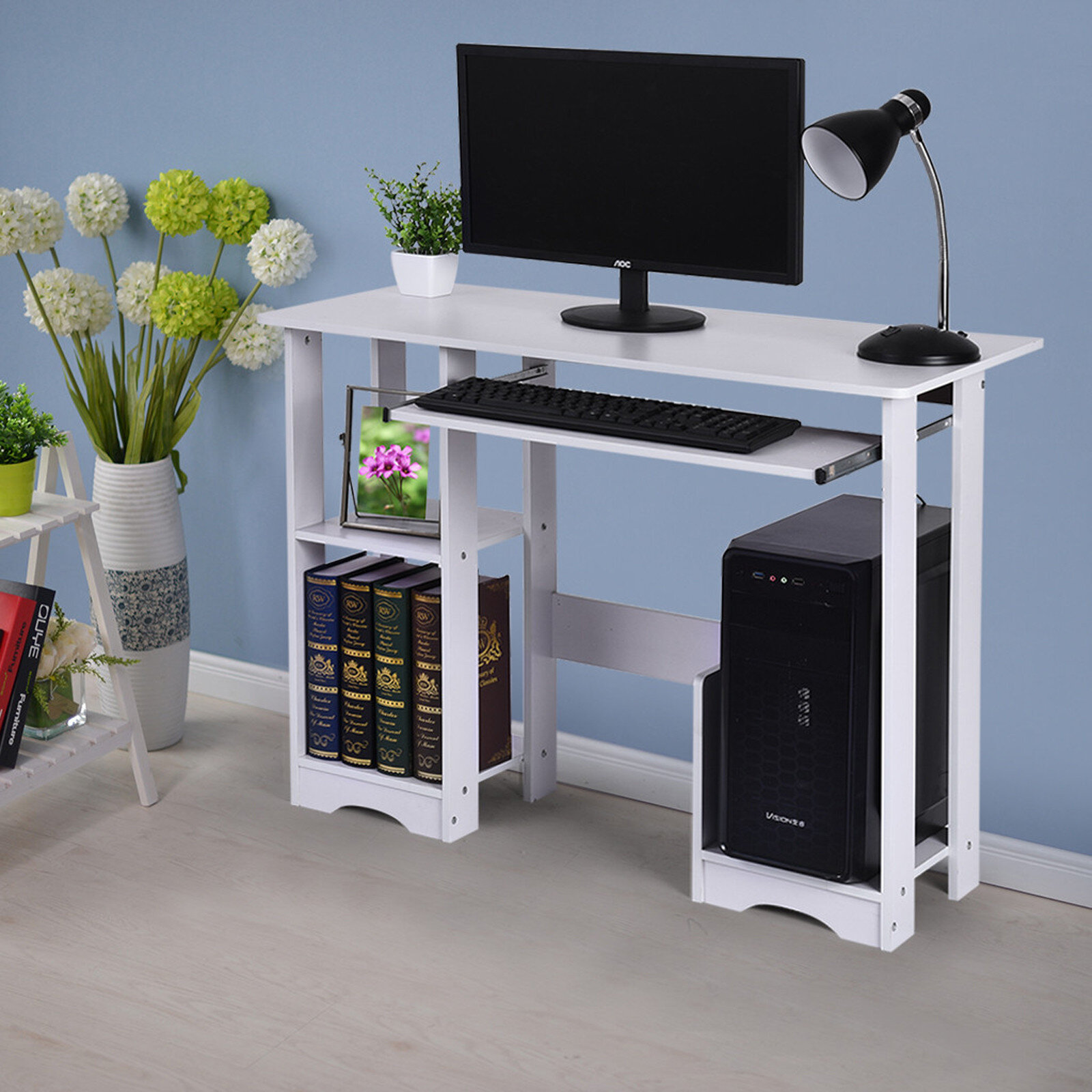 Winston Porter Small Desk Desktop Home Computer Desk Reviews Wayfair Ca