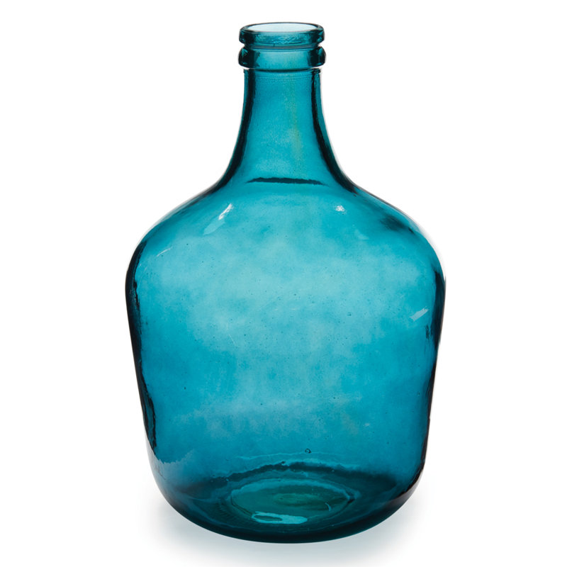 Parisian Bottle Glass Table Vase #parisian #winejug #bottle #vase